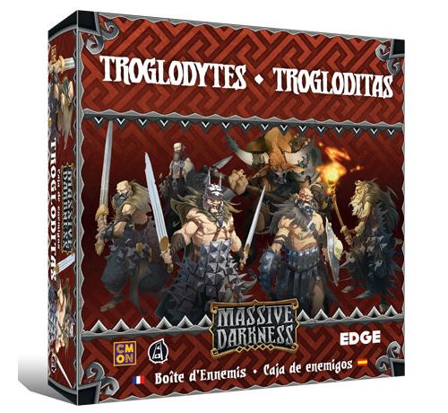 Massive Darkness - 03 - Troglodytes (Boîte d'Ennemis)