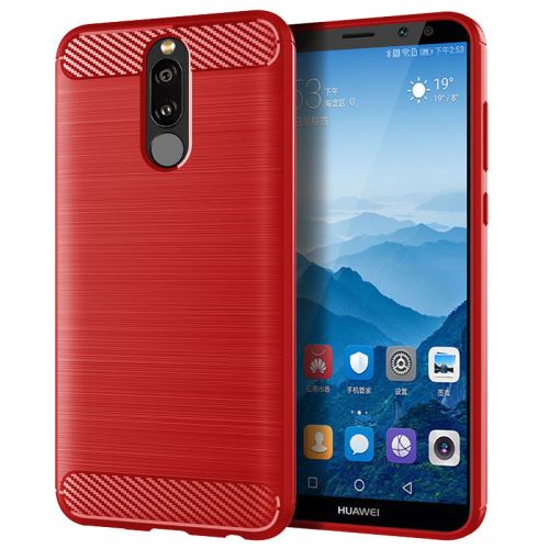 Etui Coque de protection durable souple pour Huawei Mate 10 Lite - Rouge