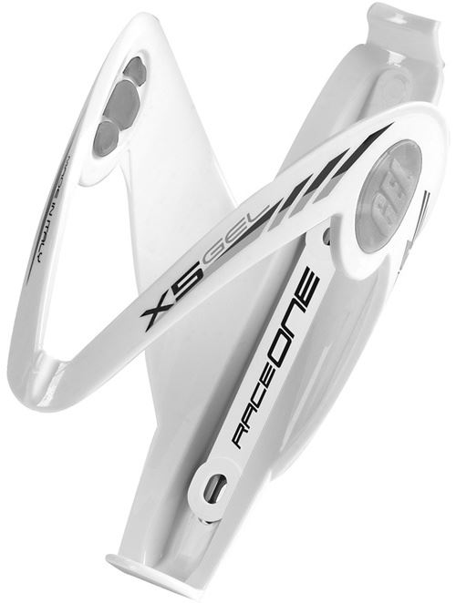 Race One Porte-bidon VX5 75 mm blanc / gris
