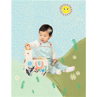Manhattan Toy xylophone musical Lili Llama junior 31 cm bois
