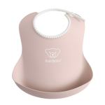 Bavoir Souple BabyBjorn - Rose Poudré