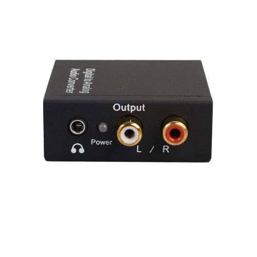 Prise UE Socobeta Adaptateur de convertisseur Audio Câbles coaxiaux Toslink Adaptateur Optique à coaxial/coaxial à Optique SPDIF bidirectionnel 