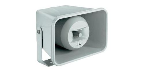 Haut-parleur ELA à chambre de compression Monacor IT-300TW 30 W blanc