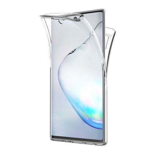 Coque pour Samsung Galaxy NOTE 10 - Protection Gel TPU Silicone Intégrale Transparent 2 Parties Avant Arrière Emboitable Phonillico®