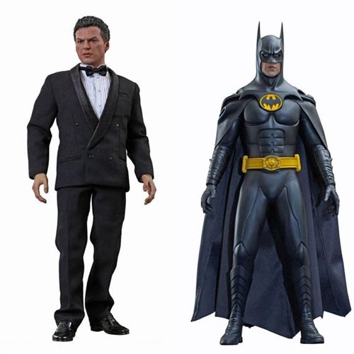 Figurine Hot Toys MMS294 - DC Comics - Batman Returns - Batman And Bruce Wayne