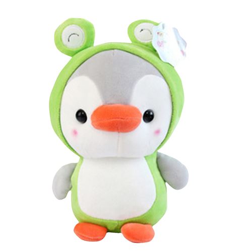 Peluche manchot dessin animé 15cm K-multicolore