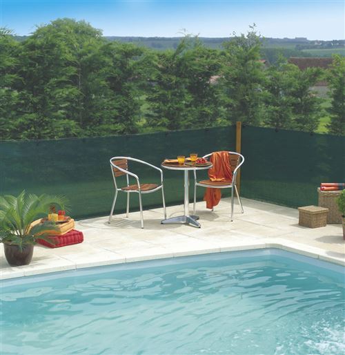 Brise vue Extranet - L 10 x l 1,5 m - Vert