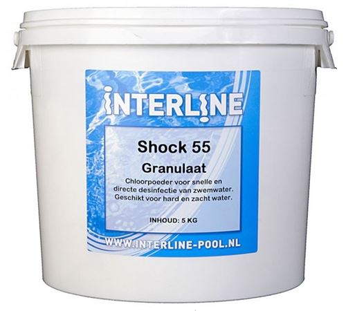 Interline nettoyeur de piscine Shock 55 Granulaat5 kg