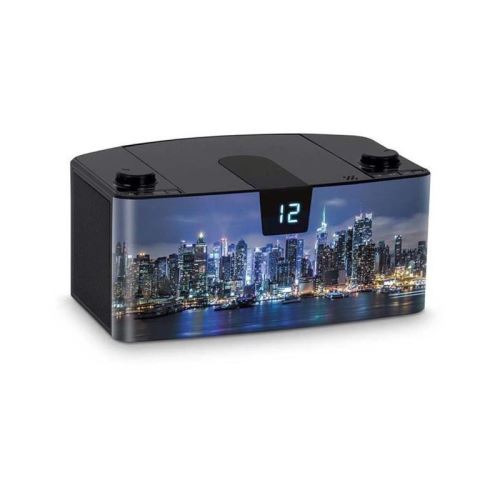 Lecteur radio FM Stéréo CD USB MP3 Motif New York by night