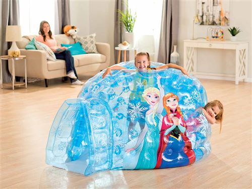 Cabane enfant - Igloo gonflable Reine des Neiges