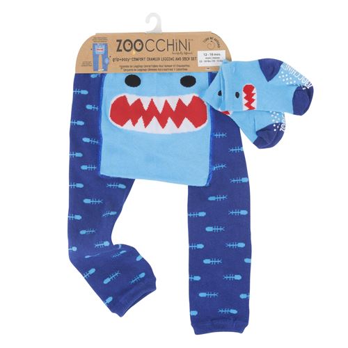 Leggings & chaussettes - requin - 12-18 M