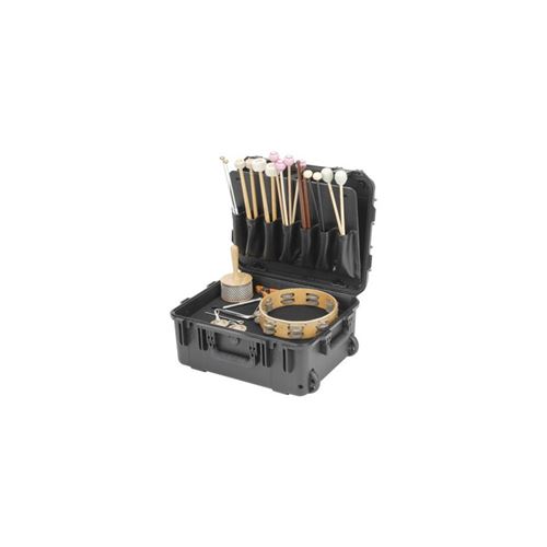 SKB 3i-1914-8B-P Etui étanche avec Compartiment à maillet/Table percussion pour Instrument/Maillet de percussion Noir
