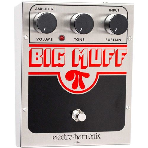 Electro Harmonix Big Muff Pi Pédale pour Guitare électrique Argent
