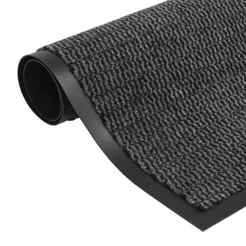 Vidaxl - Paillasson rectangulaire 80 x 120 cm Anthracite Anthracite