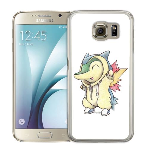 Coque pour Samsung Galaxy S7 pokémon bébé héricendre