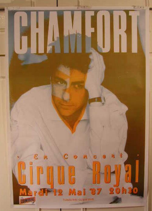 Alain Chamfort - 70x100 cm - AFFICHE / POSTER