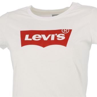 Tee shirt manches courtes Levis Watt white mc tee g Blanc taille 14ans ref 19349 Hauts T shirts et debardeurs de sport Achat prix fnac