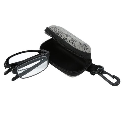 Lunettes de lecture presbyte pliable léger portable Noir 3.0