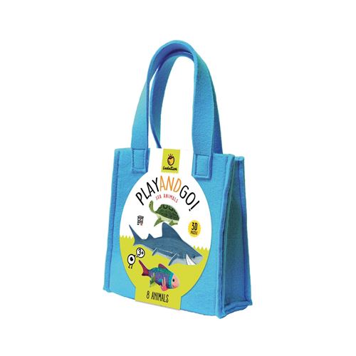 Jeu créatif PLAY&GO ANIMAUX MARINS LUDATTICA Multicolore
