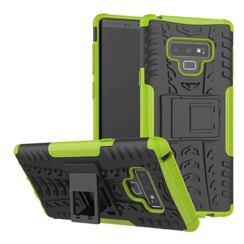 Coque Anti Choc Pour Samsung Galaxy Note 9 Modèle Spider - Vert