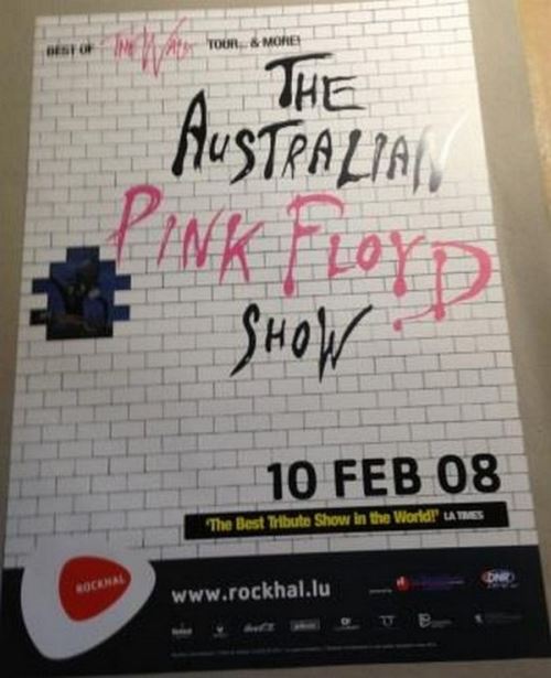 Australian Pink FLOYD - 40x60 cm - AFFICHE / POSTER