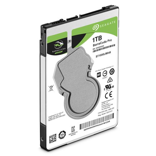 Seagate Barracuda Pro St1000Lm049 - Disque Dur - 1To - Interne - Sata 6Gb/S - 7200 Tours/Min - Mémoire Tampon : 128 Mo