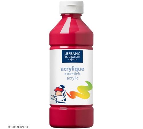 Peinture acrylique Lefranc Bourgeois 500 ML
