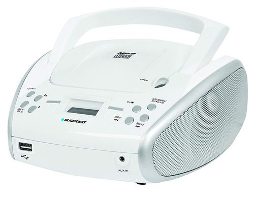 Lecteur Radio/CD avec Bluetooth, Blanc Blaupunkt blp-8300.001