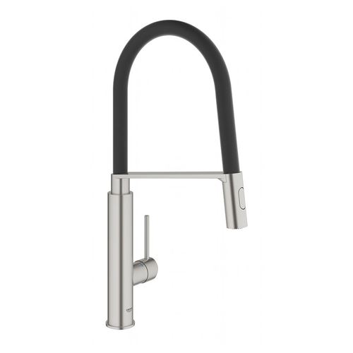 Grohe - Mitigeur évier professionnel avec 2 jets Supersteel - 31491DC0