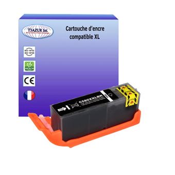 T3AZUR Cartouche compatible avec Canon PGI580XL Noire pour Canon Pixma TS8151, TS8152 - 1