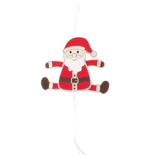 Colore ton propre personnage de marionnettes Santa