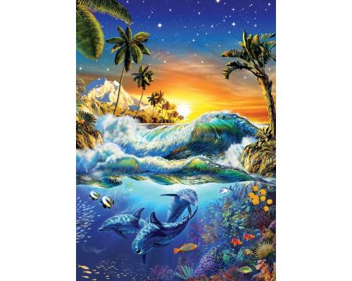 Puzzle 1000 Pièces : Lever du Jour sur Hawaii, Art Puzzle