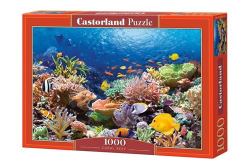 Castorland casse-tête puzzle Coral Reef Fishes 1000 pièces