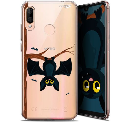 Coque Gel Wiko View 3 LITE (6.09 ) Extra Fine Motif - Petite Chauve Souris