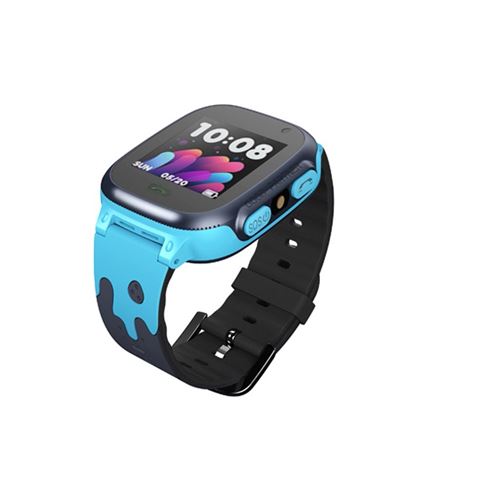 Montre connectée VDS62 GPS 1,44 pouces pour enfants filles garçons - Bleu