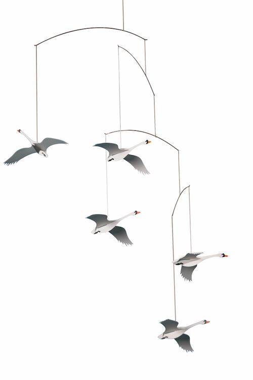 Mobile Scandinavian Swans