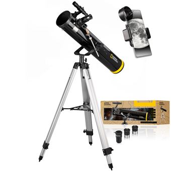 National Geographic 76/700 mm AZ Télescope à miroir azimutal achromatique Grossissement 35 à 525 x - 1