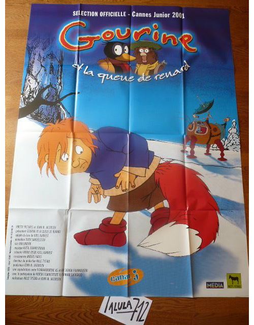 Gourine et la Queue Du Renard AFFICHE CINEMA ORIGINALE