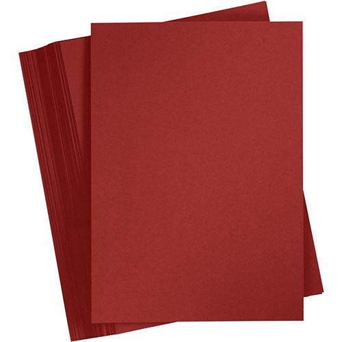 Colortime carton Populair21 x 29,7 cm 100 pièces 180 g bordeaux