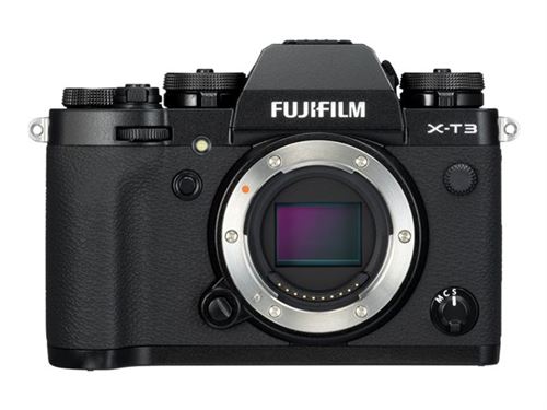 Fujifilm X Series X-T3 - Appareil photo numérique - sans miroir - 26.1 MP - APS-C - 4K / 60 pi/s - corps uniquement - Wi-Fi, Bluetooth - noir