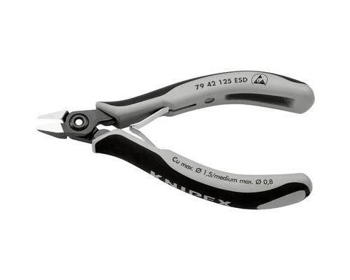 Knipex 79 42 125 ESD ESD Seitenschneider ohne Facette 125 mm