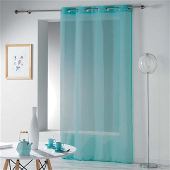 DOUCEUR D'INTERIEUR Tenda Telma Con Occhielli - Rosso, 140x240 Cm, Leggera E Luminosa - 2