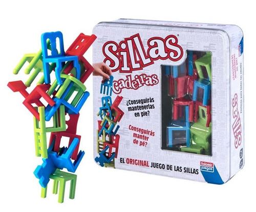 Jeux d´habilité Chaises couleurs 26x26 +5 ans