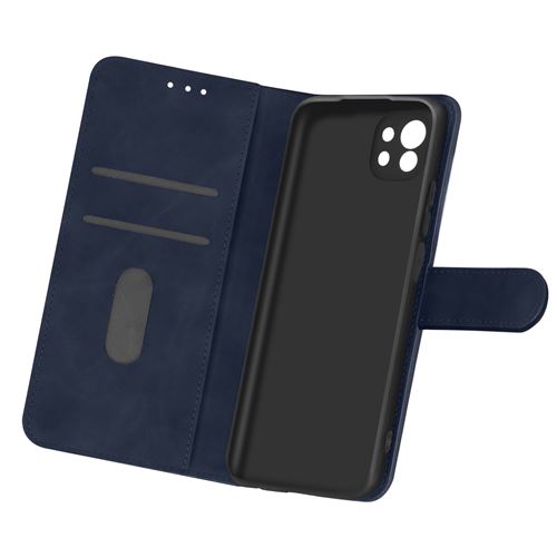 Étui pour Xiaomi Mi 11 5G Folio Intégrale Porte-carte Fonction Support Bleu nuit