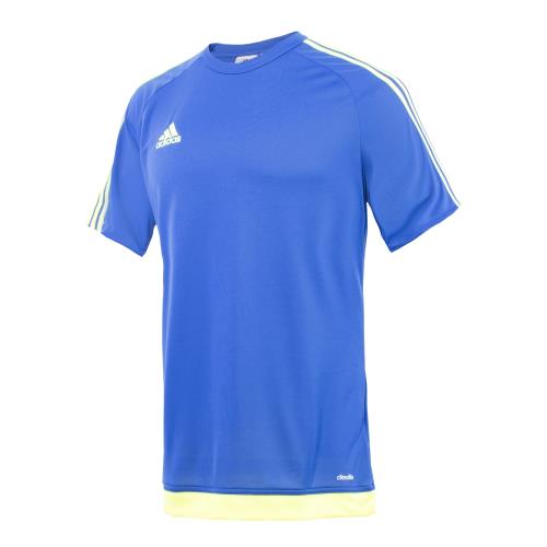Adidas - Maillot adidas Estro 15 - S - bleu vif/jaune fluo