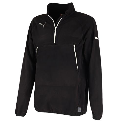 Puma - Veste training Puma Fleece - L - noir/blanc