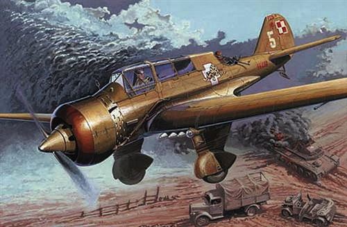 Pzl-23b 1939 Campaign - 1:48e - Mirage Hobby