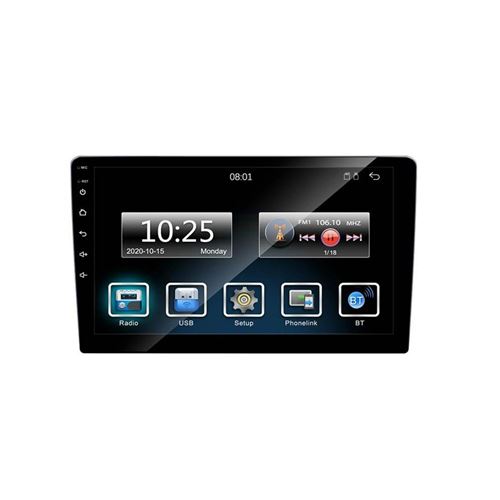 Autoradio Écran Tactile 7 Pouces Bluetooth CarPlay MP5 USB FM Réversing Rear View YONIS