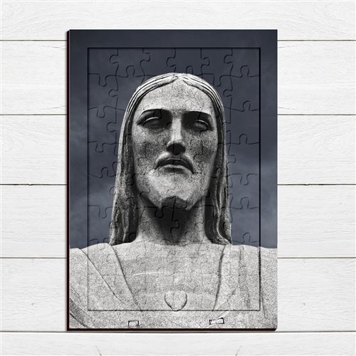 Puzzle en bois 48 Pièces Fabulous - Rio de Janeiro Christ Redempteur (28 x  20 cm) - Puzzle - Achat & prix