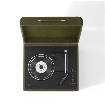 Tourne-disque Crosley Mercury Bluetooth bosque verde - Platine vinyle -  Achat & prix